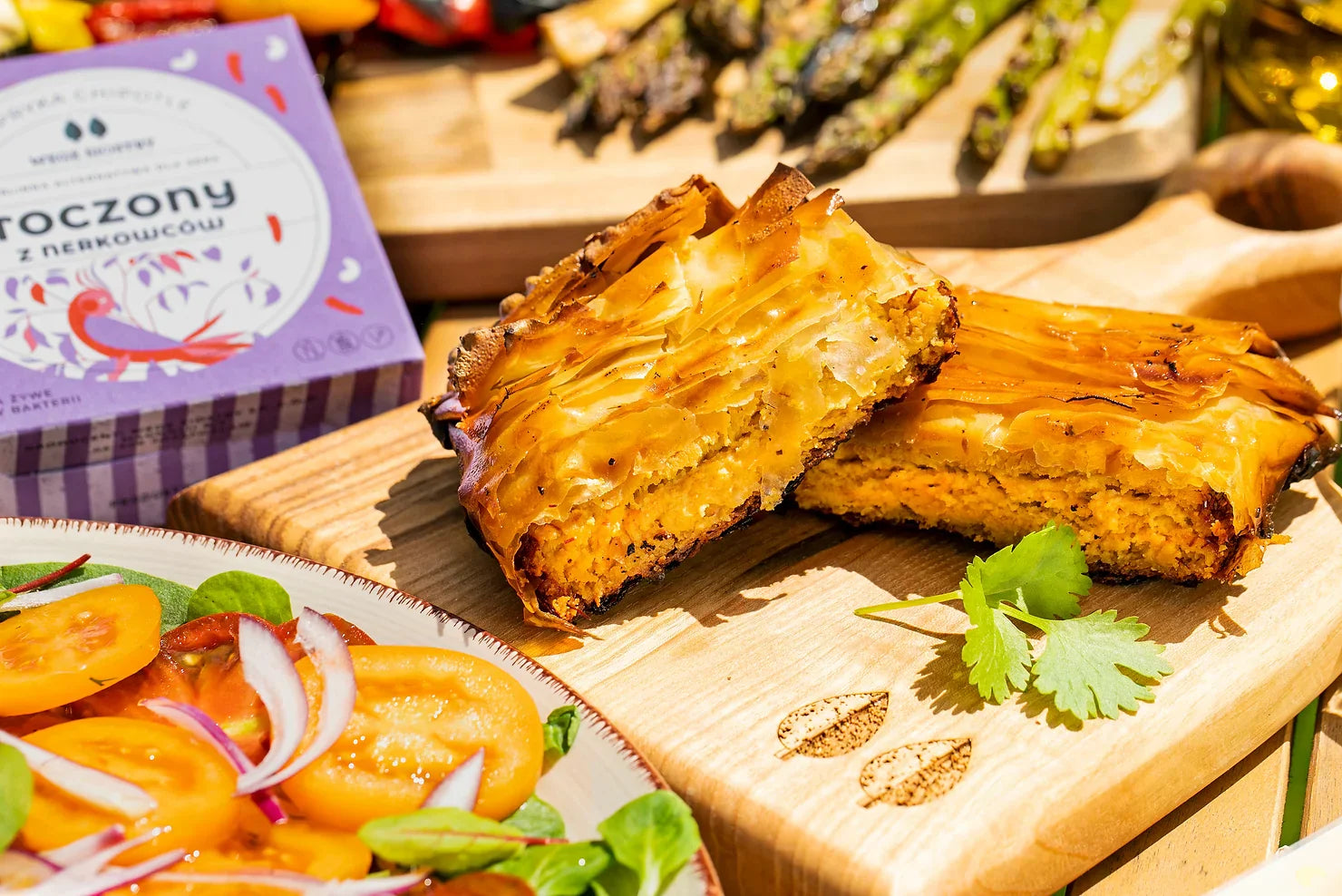 Grillowy hit – Toczony z nerkowców zapiekany w cieście filo