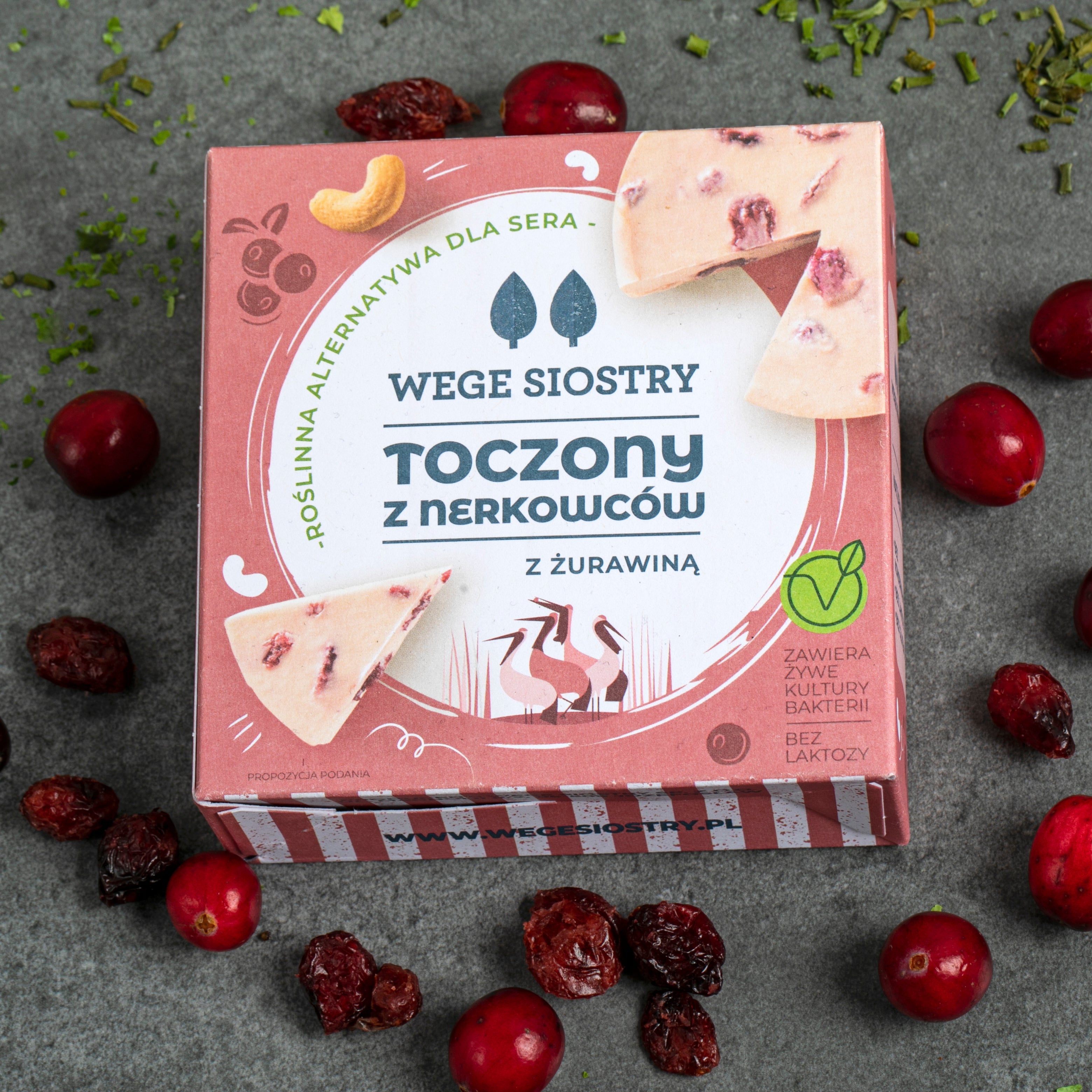 Toczony z nerkowców z żurawiną 140 g