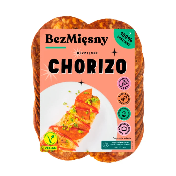 Bezmięsny Bezmięsne Chorizo 100 g