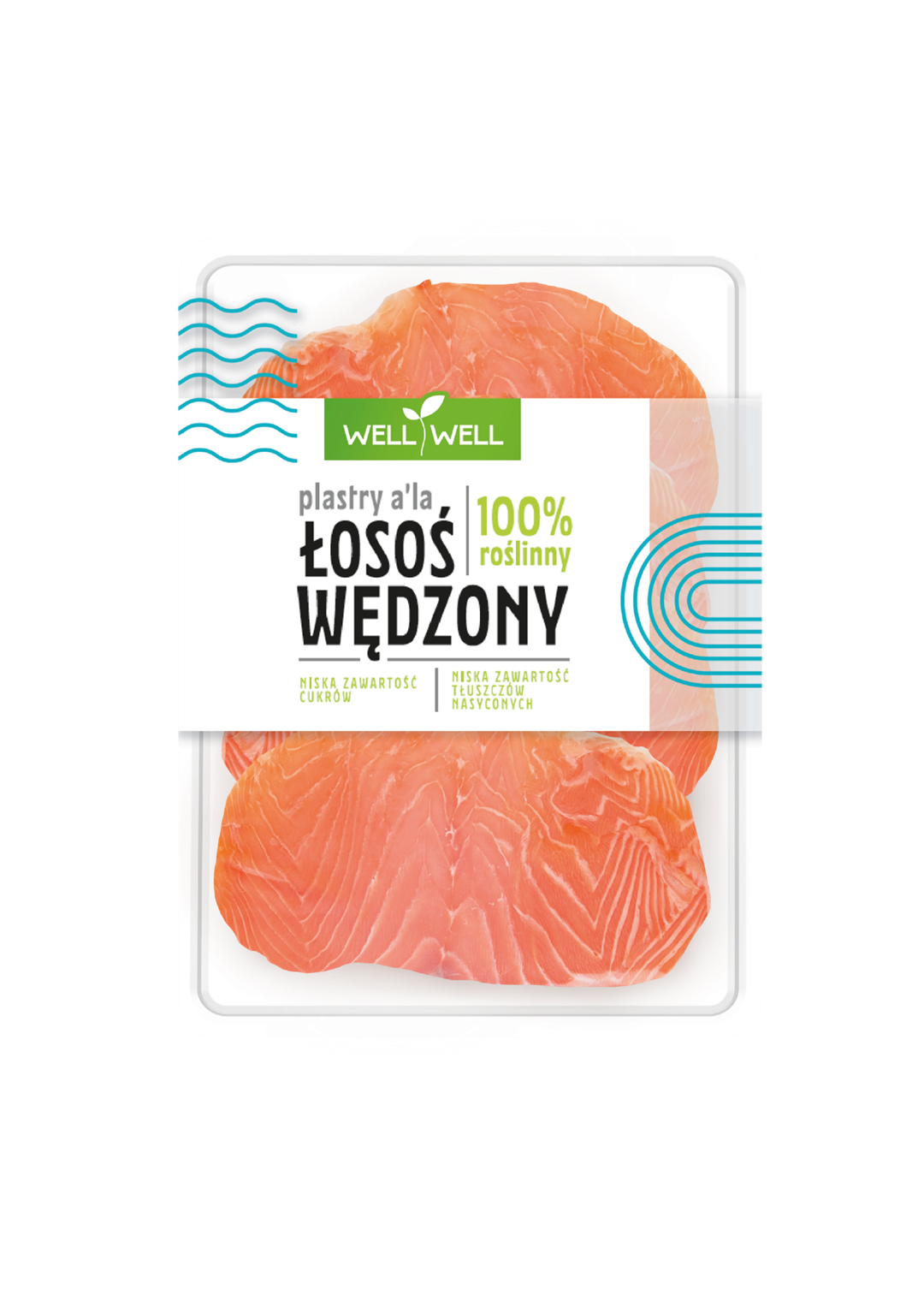 Well Well Plastry roślinne a'la łosoś wędzony 120 g