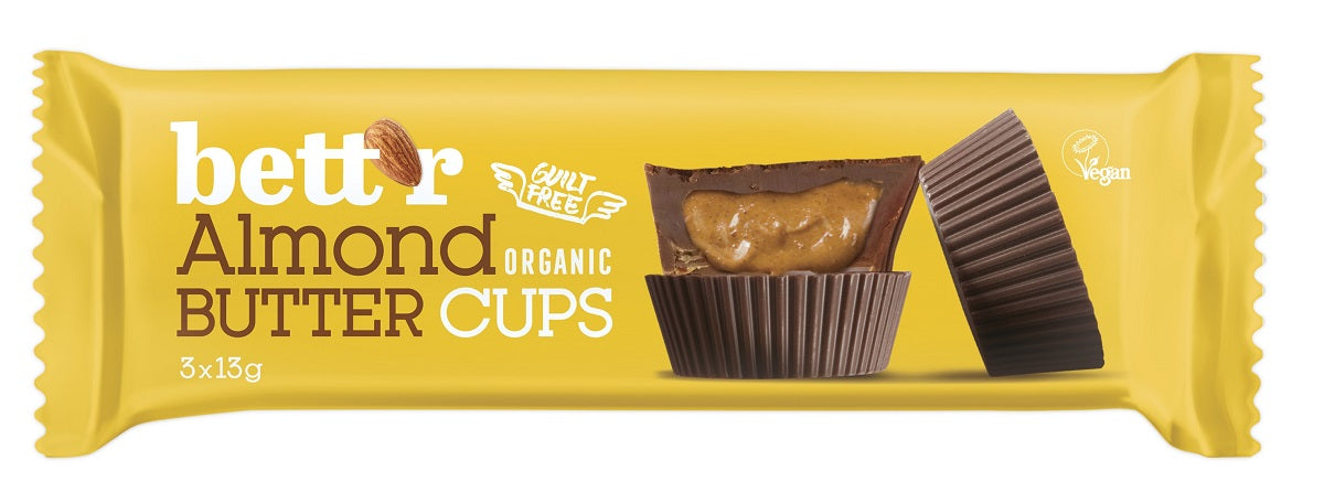 Praliny z kremem migdałowym BIO (3 x 13 g) 39 g Bett'r