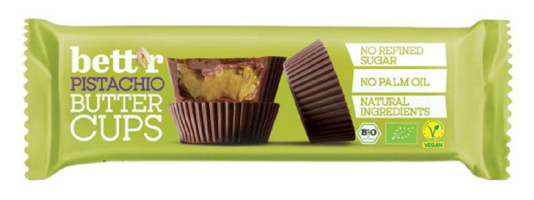 Praliny z kremem pistacjowym BIO (3 x 13 g) 39 g Bett'r