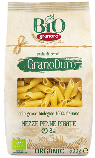 Makaron mezze penne rigate BIO 500 g GRANORO