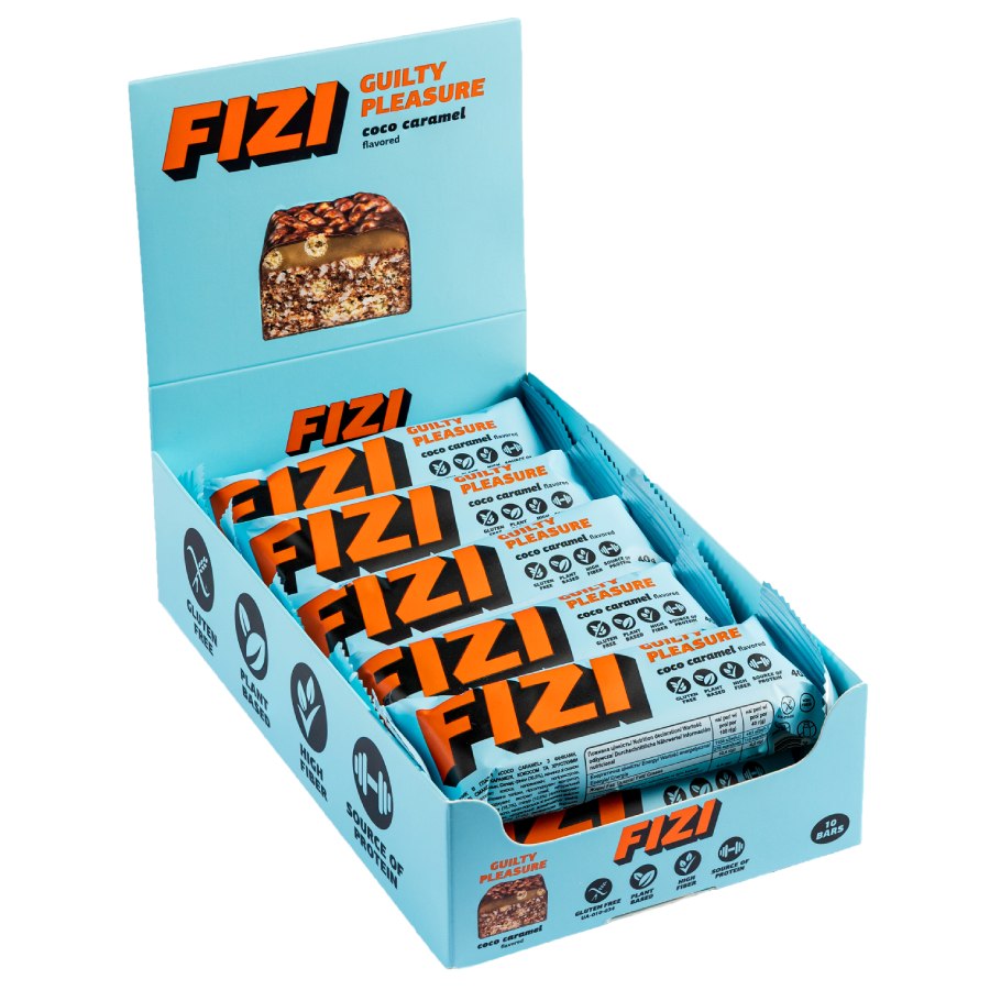 FIZI baton proteinowy COCO CARAMEL 40 g