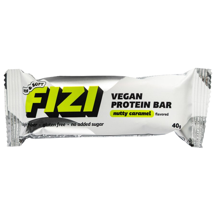 FIZI baton proteinowy NUTTY CARAMEL 40 g