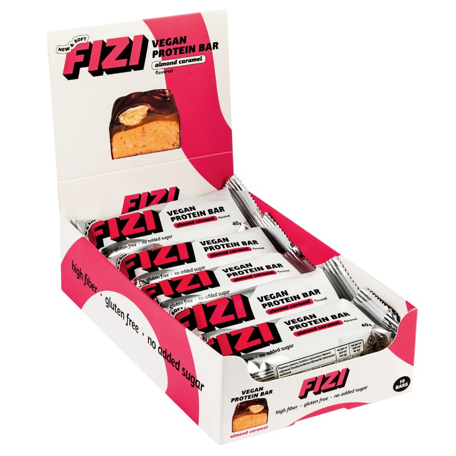 FIZI baton proteinowy ALMOND CARAMEL 40 g