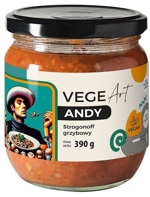 Roślinny strogonoff z boczniakami i pieczarkami 390G VEGE ART