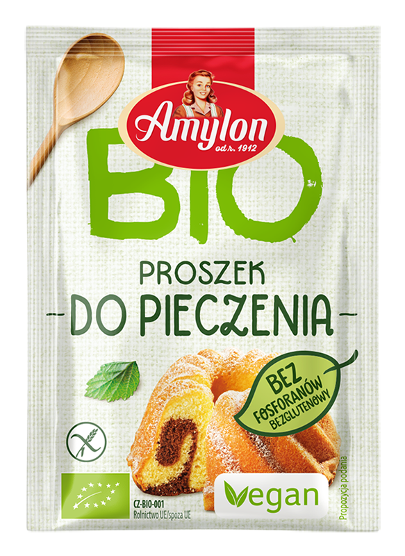 AMYLON Proszek do pieczenia bezglutenowy BIO 12 g