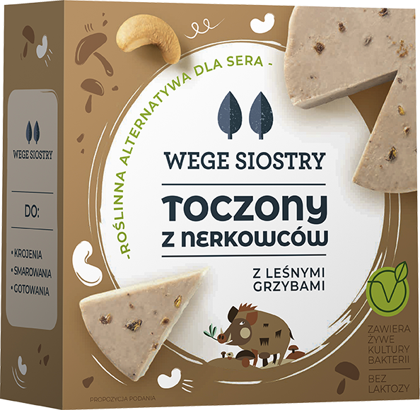 Toczony z nerkowców z leśnymi grzybami i kozieradką 140g