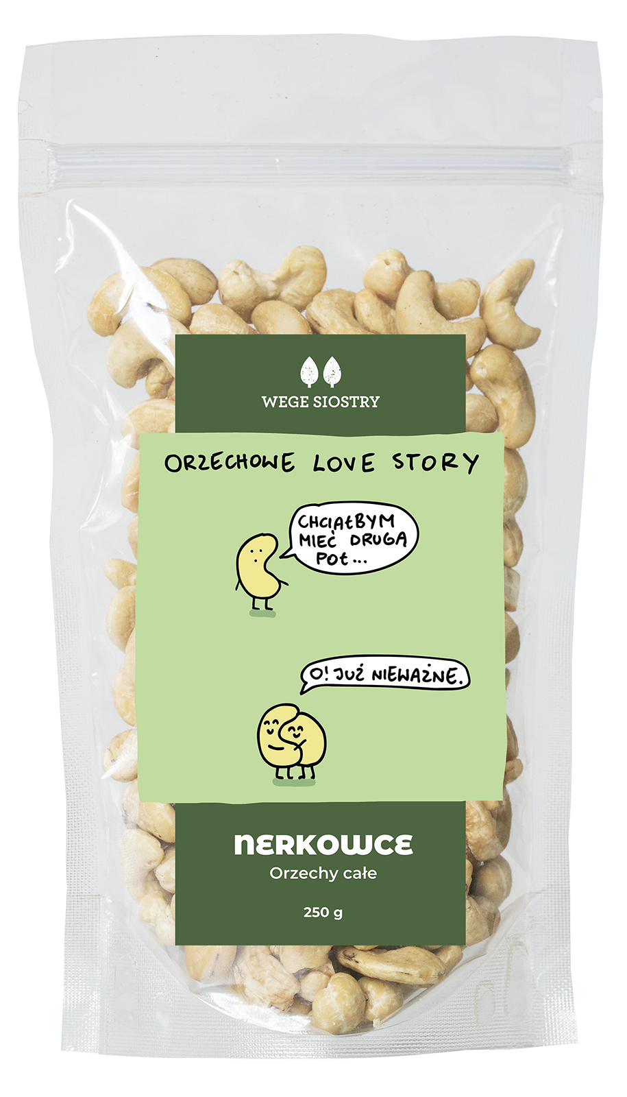Wege Siostry Orzechy Nerkowca całe 250 g
