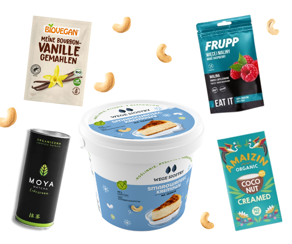 Pakiet na roladę z kremem matcha i malinami od MOYA MATCHA