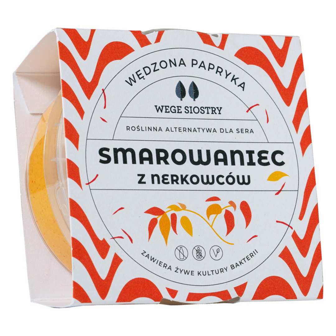 Smarowaniec z nerkowców 60% z wędzoną papryką 150 g
