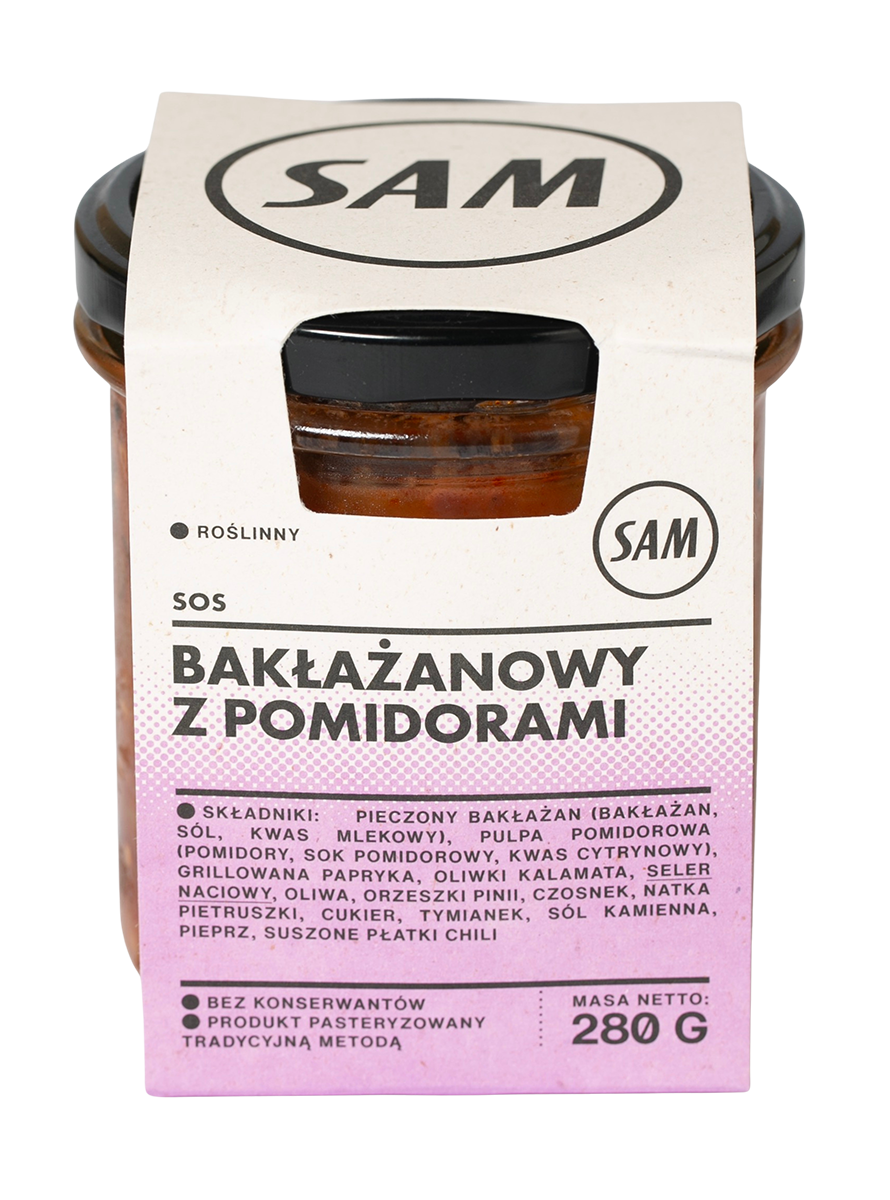 SAM Sos bakłażanowo-pomidorowy 280 g