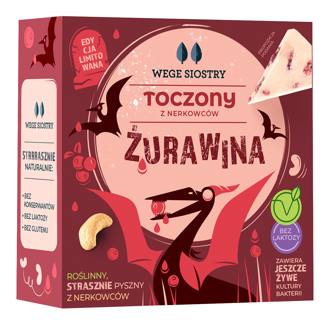 Toczony z nerkowców z żurawiną 140 g