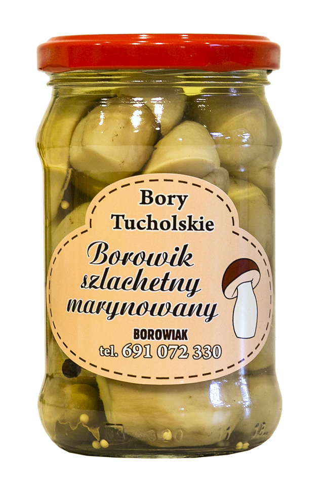 "Borowiak" - Borowik marynowany 0,315l