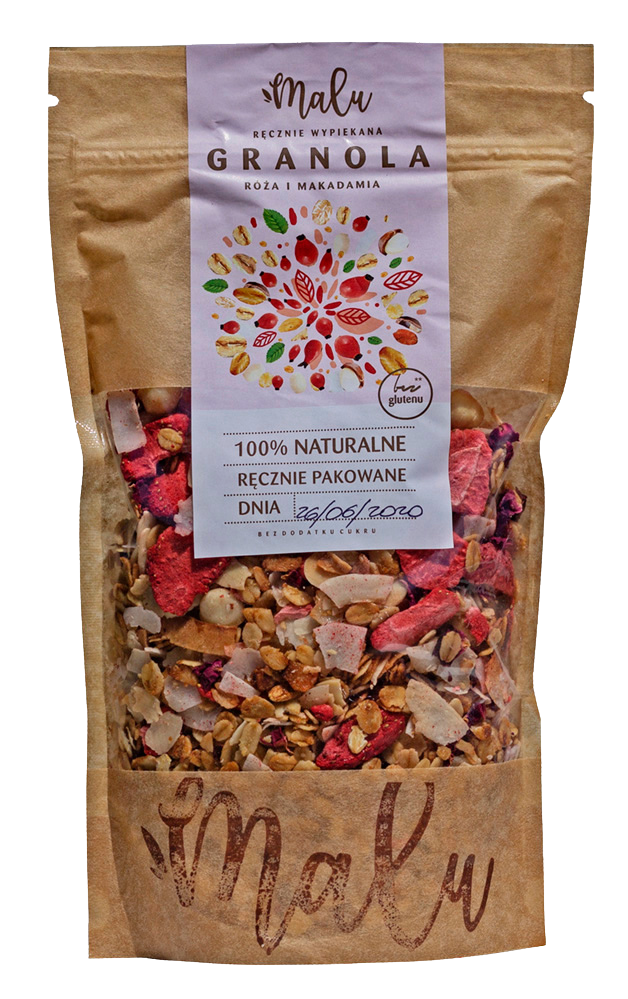 Malu Granola Róża i Makadamia 360 g