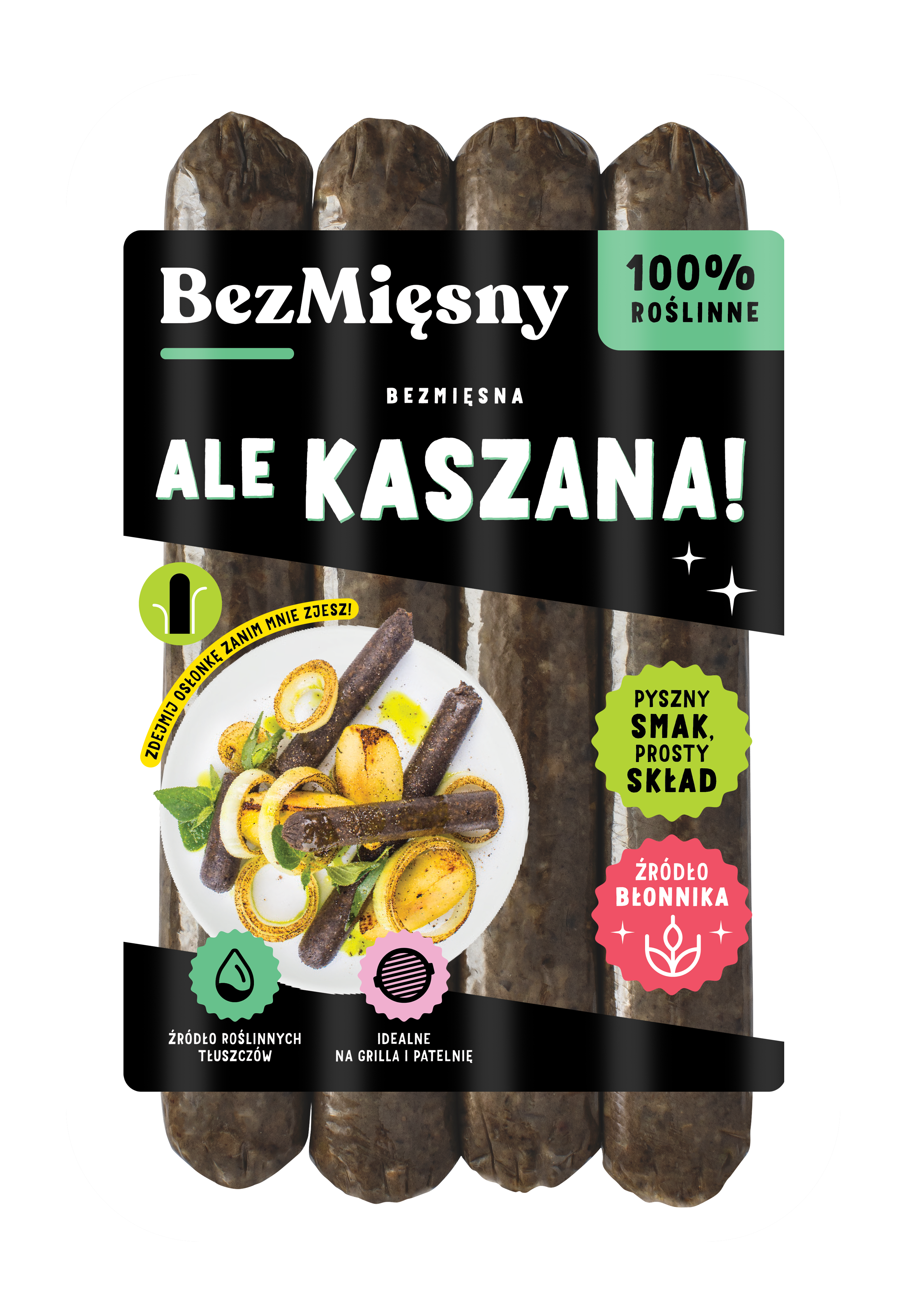 Bezmięsna kaszanka Ale Kaszana! 260g
