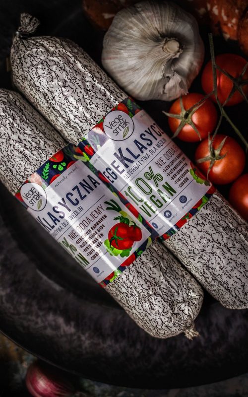 Vege Smak wegańska kiełbasa klasyczna 400g