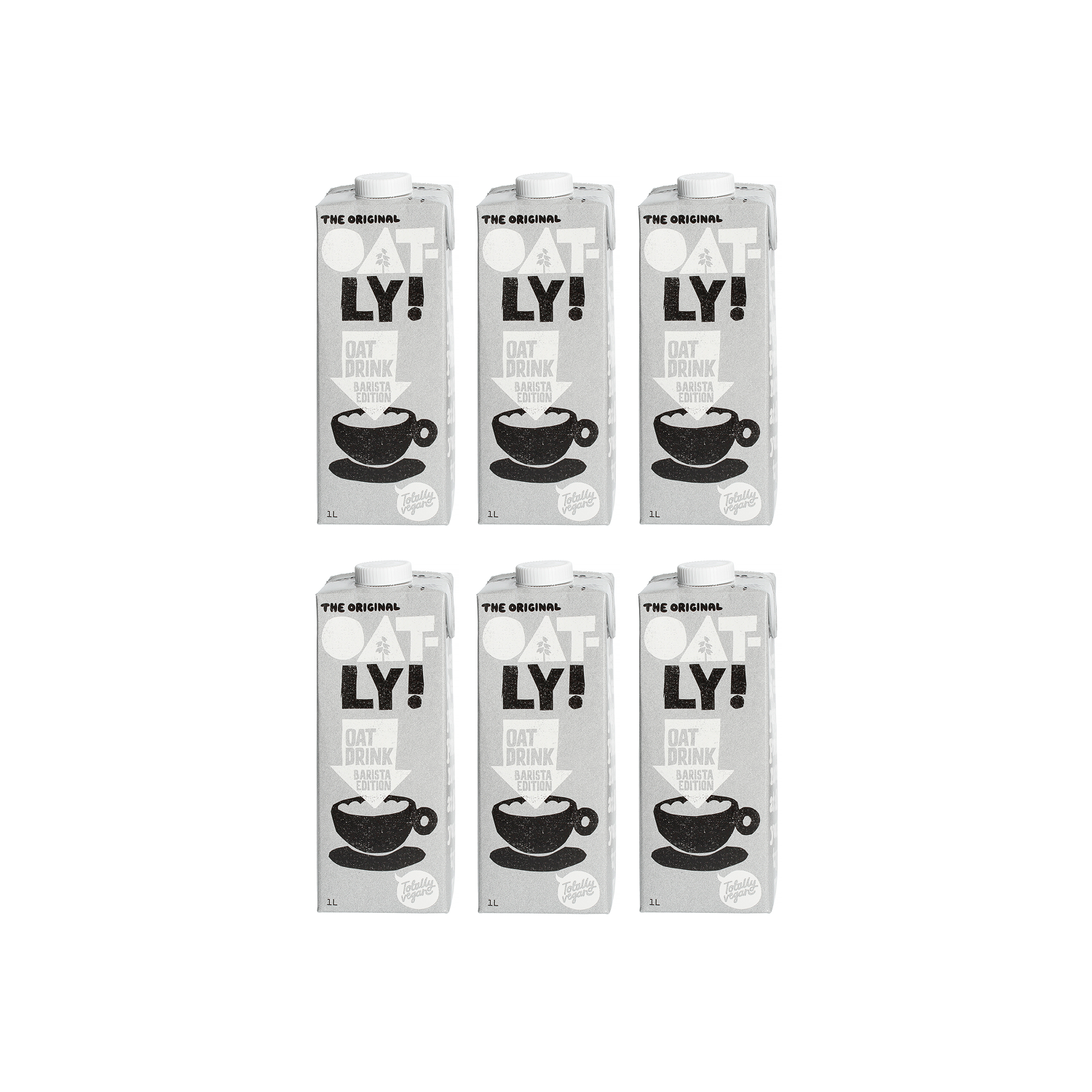 OATLY Barista Napój owsiany zgrzewka 1 L x 6 szt