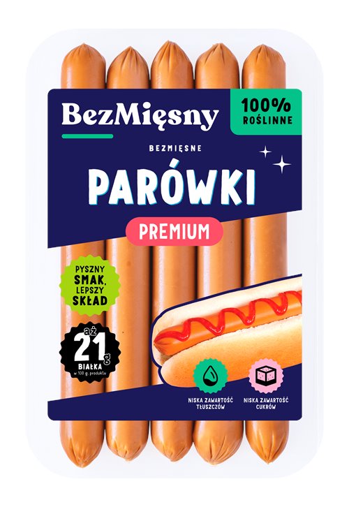 Bezmięsne Parówki Premium 160g