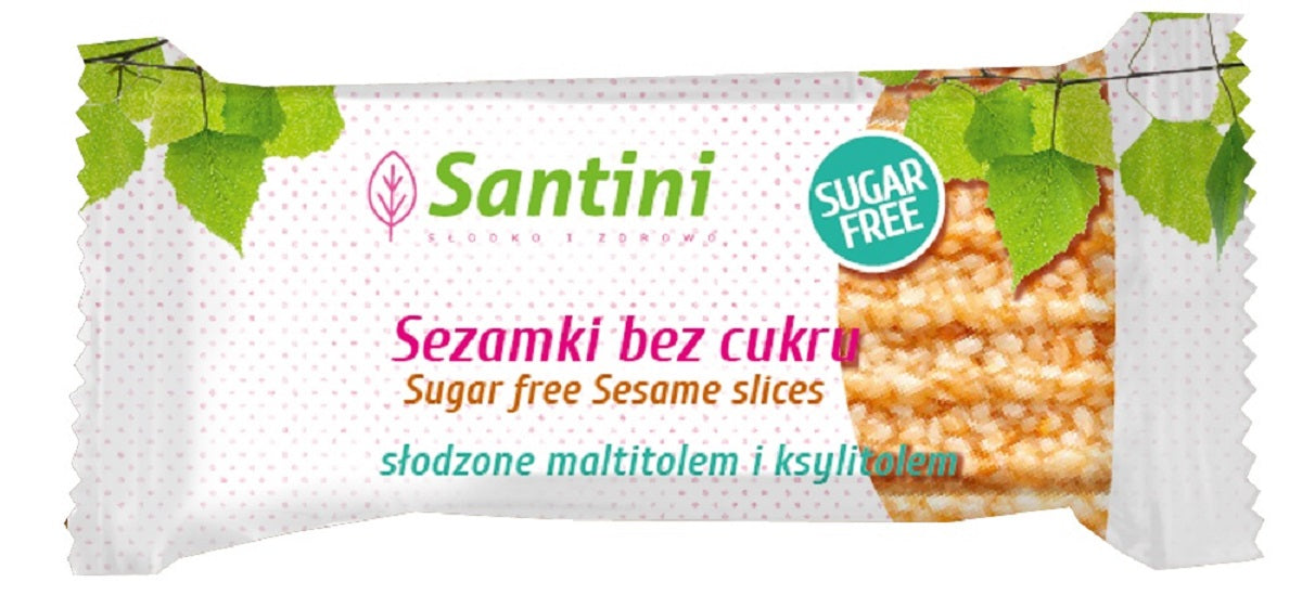 Sezamki bez cukru 27 g SANTINI
