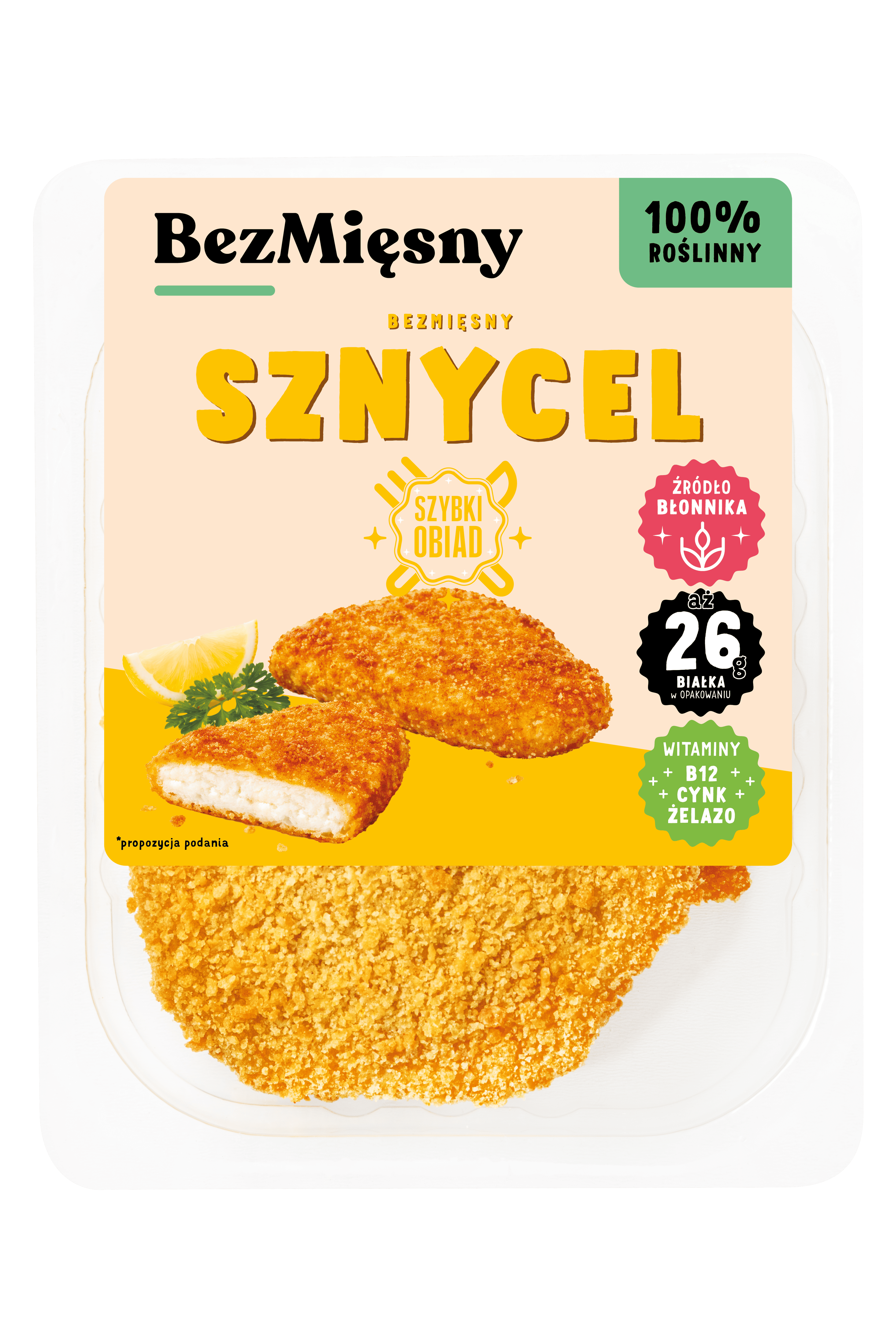 Roślinny Sznycel 200g Bezmięsny