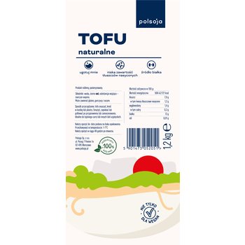 Well Well by Polsoja Tofu naturalne 1,2 kg