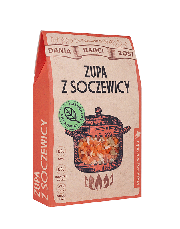 SYS FOOD Zupa z soczewicy 110 g