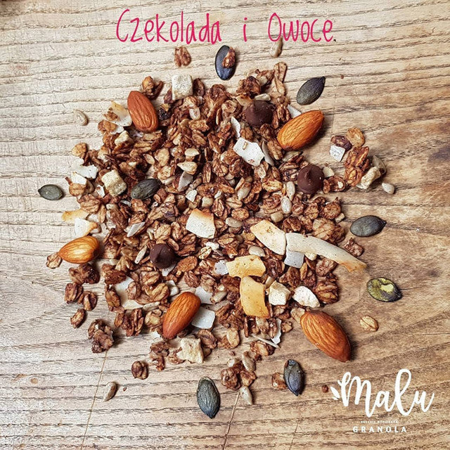Malu Granola Czekolada i Owoce 360 g