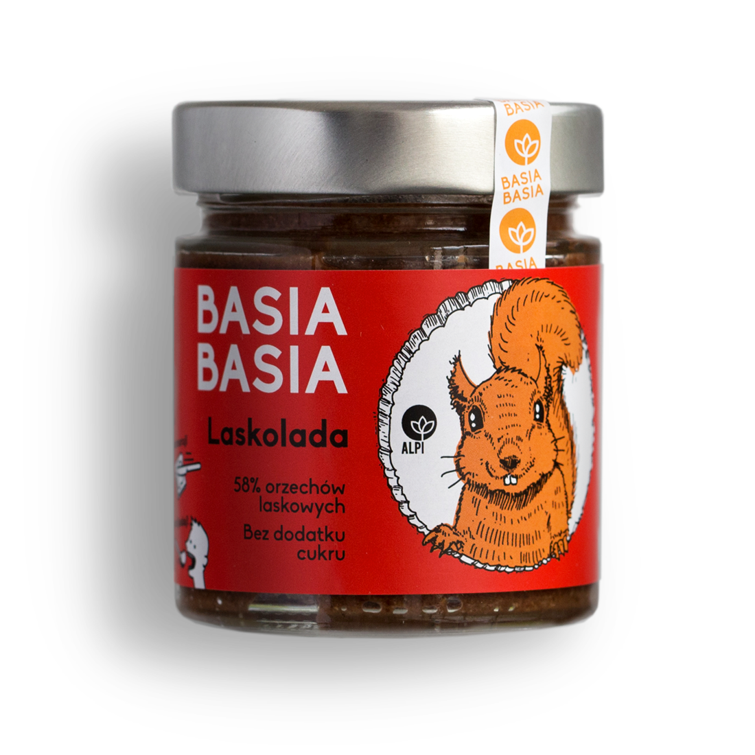 BASIA Laskolada - bez cukru 210 g