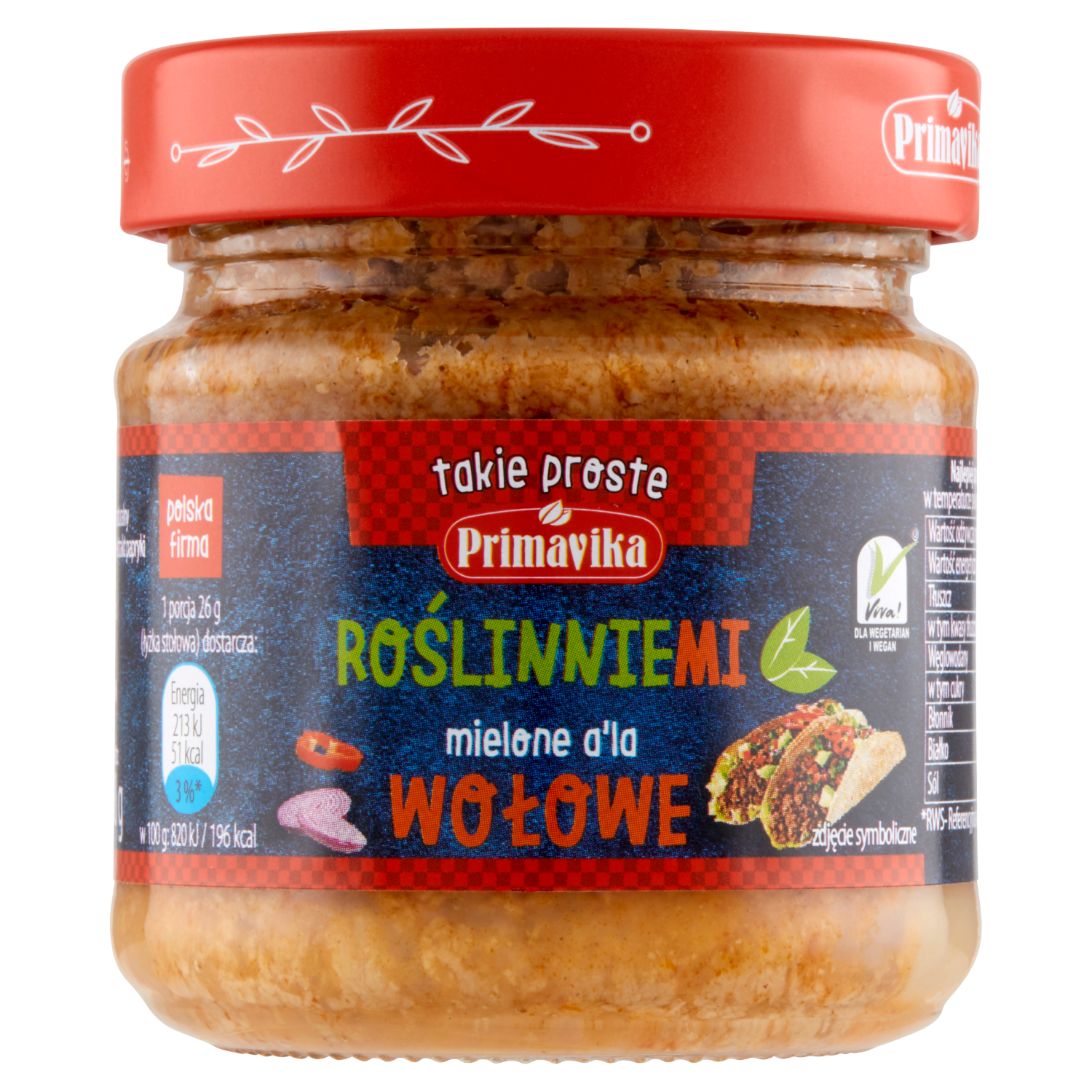 Primavika RoślinnieMi mielone a’la wołowe 160 g