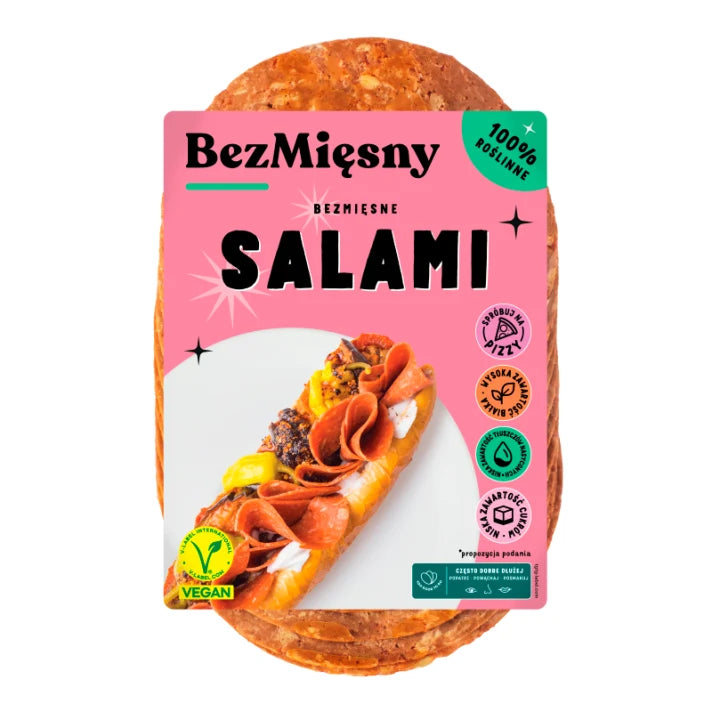 Bezmięsny Bezmięsne salami 100 g