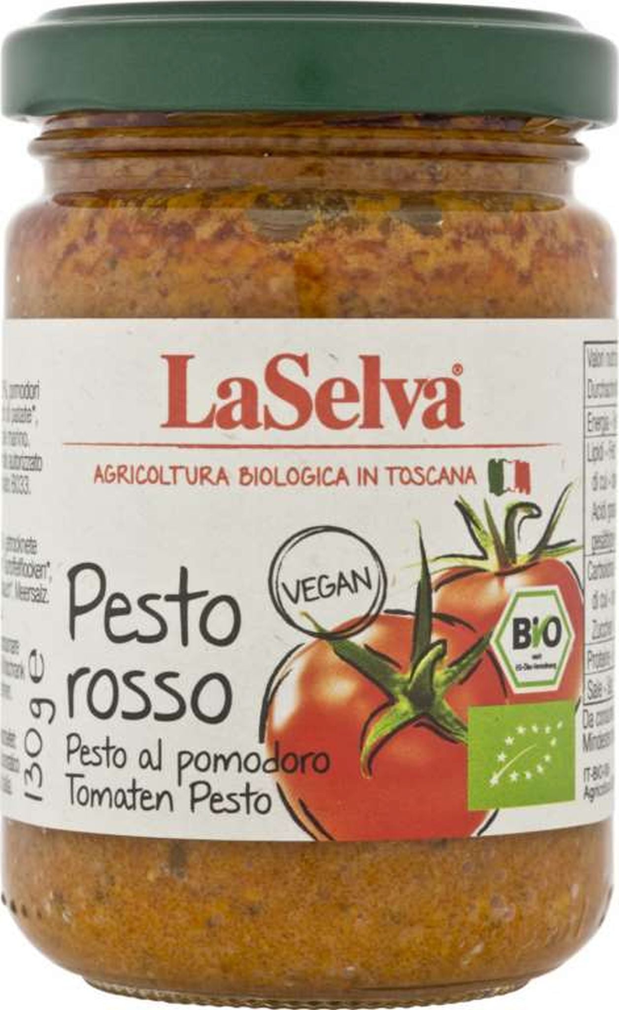 Pesto pomidorowe BIO 130 g LA SELVA
