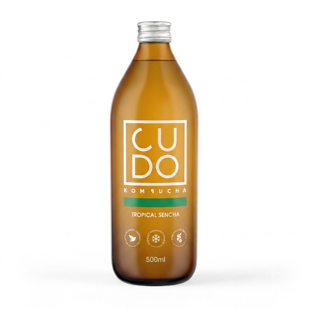 CUDO Kombucha Tropical Sencha 500 ml
