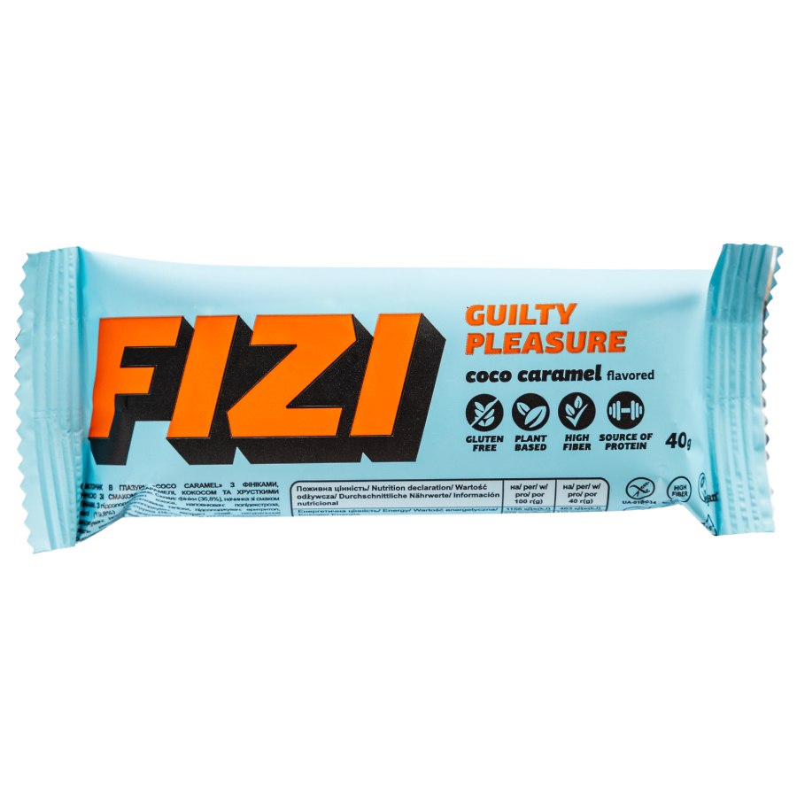 FIZI baton proteinowy COCO CARAMEL 40 g