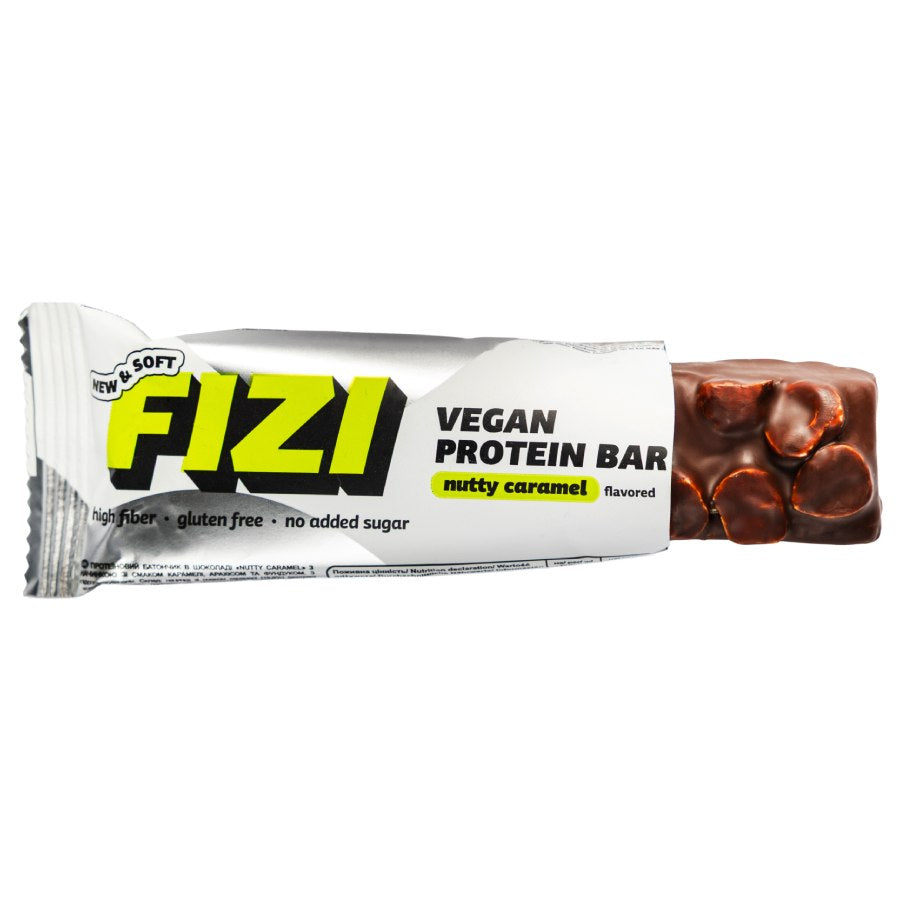 FIZI baton proteinowy NUTTY CARAMEL 40 g