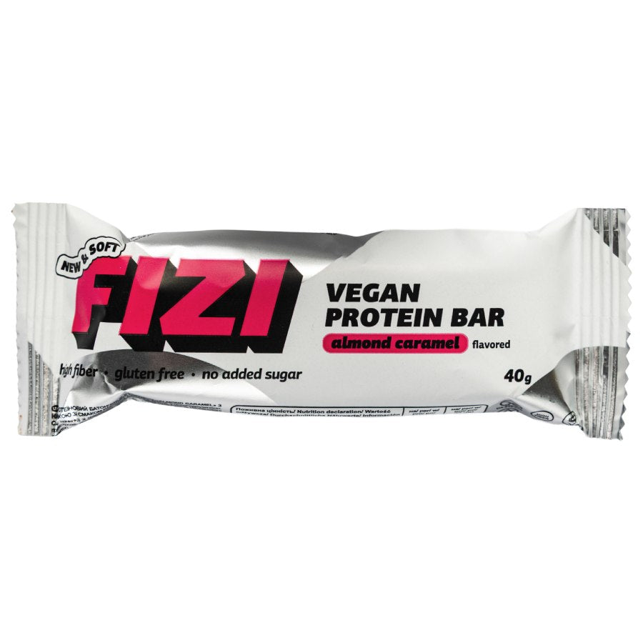FIZI baton proteinowy ALMOND CARAMEL 40 g