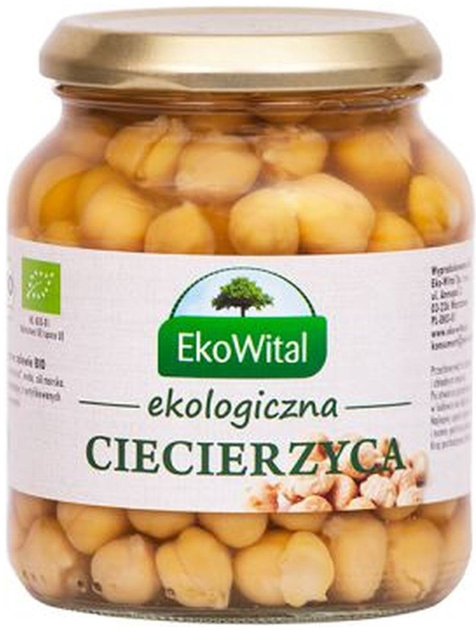 Ciecierzyca w zalewie BIO 350 g / 215 g Eko-Wital
