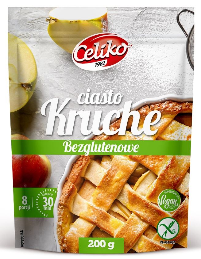 Mieszanka do wypieku ciasta kruchego bezglutenowa 200g Celiko