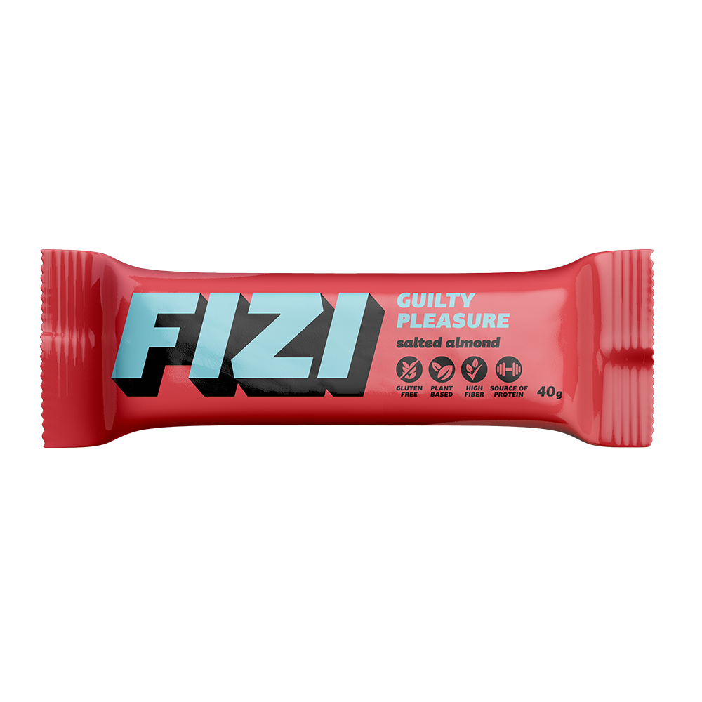 FIZI baton w polewie czekoladowej SALTED ALMOND 40g