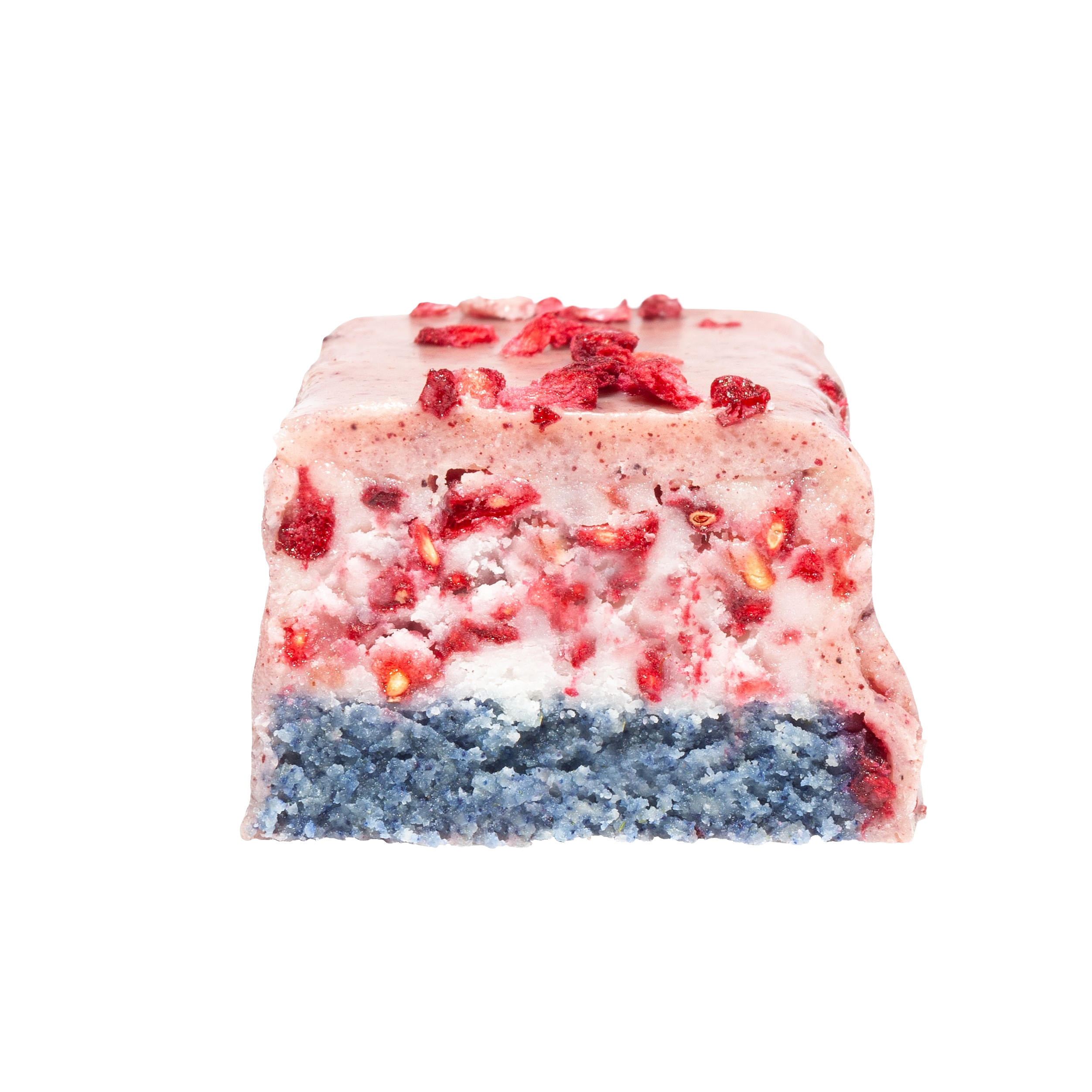 FIZI Baton w różowej polewie „BERRY PIE” jagoda malina 45g