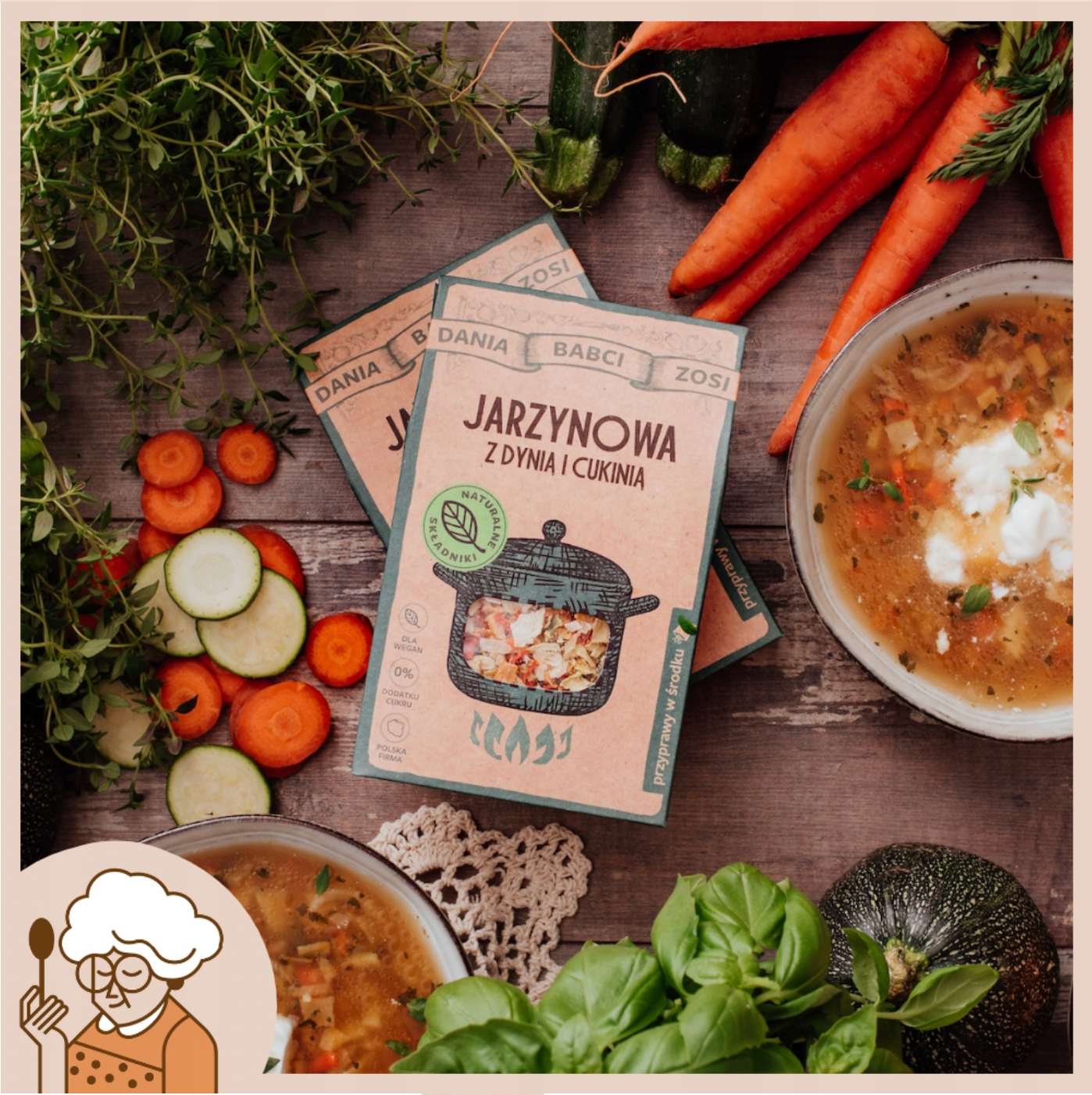 SYS FOOD Zupa jarzynowa z dynią 75 g