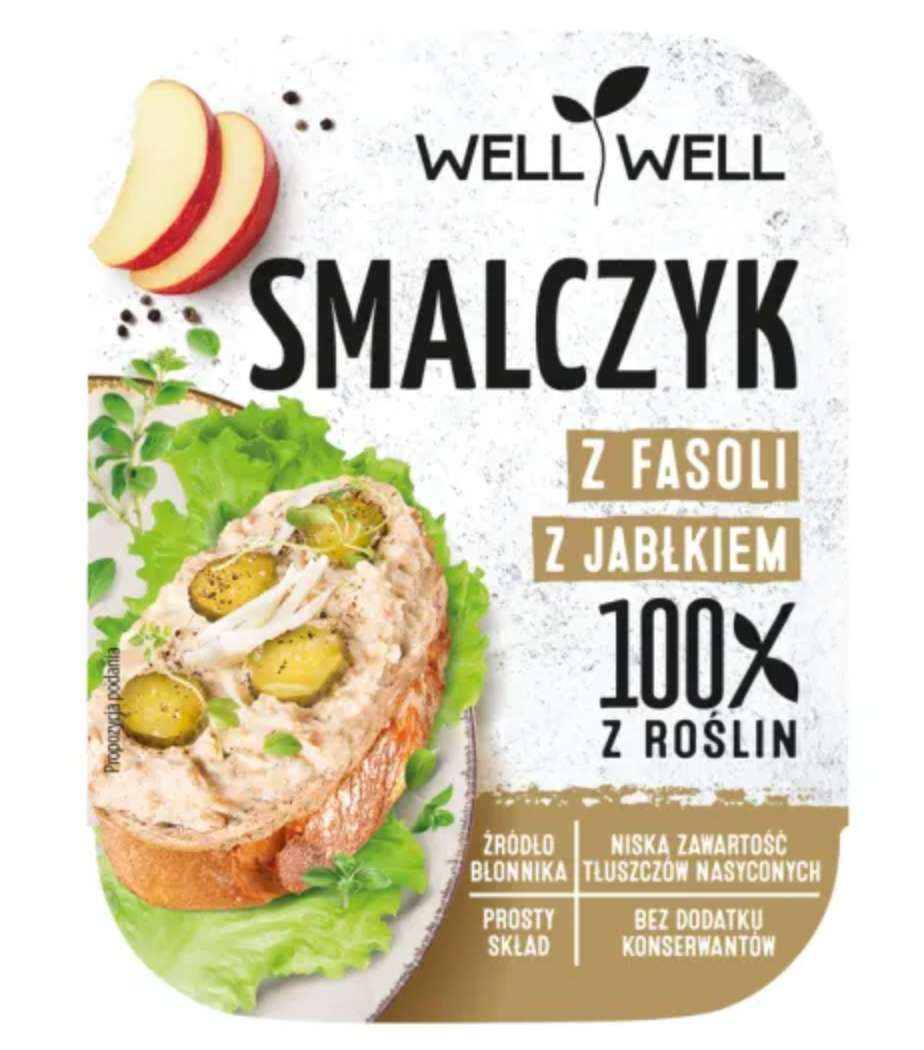 Well Well Vege smalczyk z fasoli 125 g