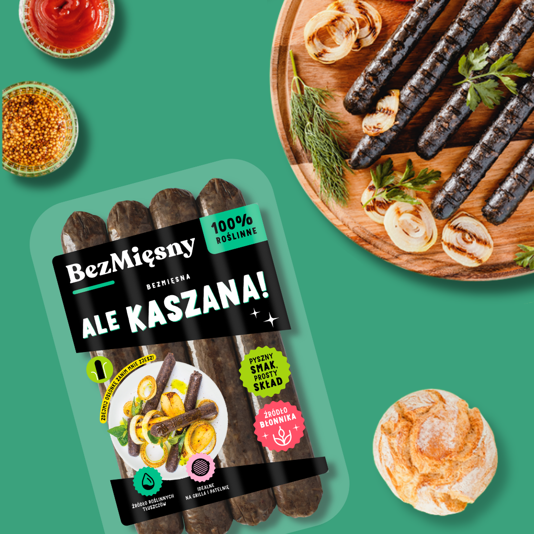 Bezmięsna kaszanka Ale Kaszana! 260g