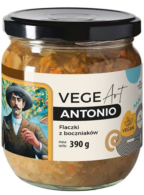 Roślinne flaczki z boczniaków 390 g VEGE ART
