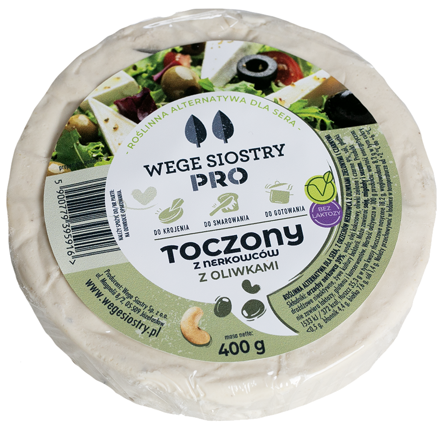 400 g Toczony z nerkowców z oliwkami