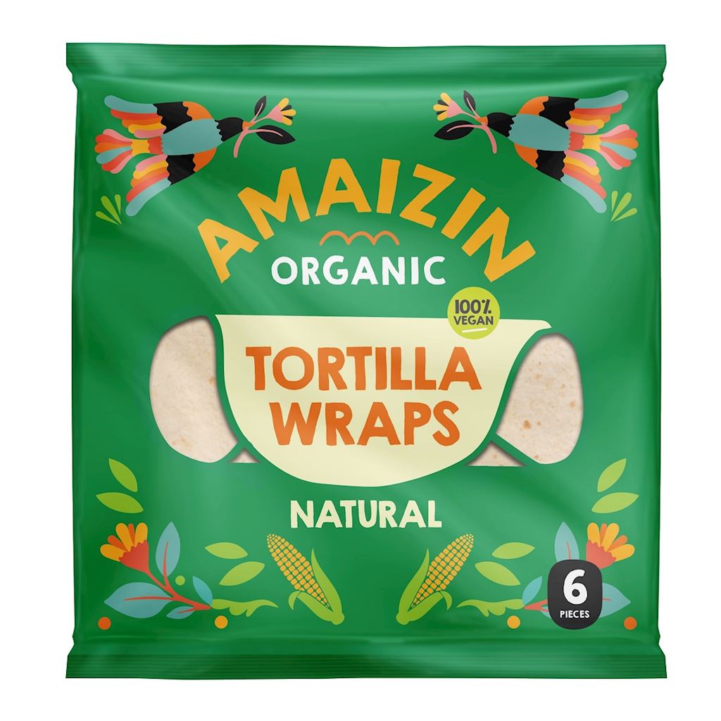 Tortilla Wraps BIO 240g Amaizin
