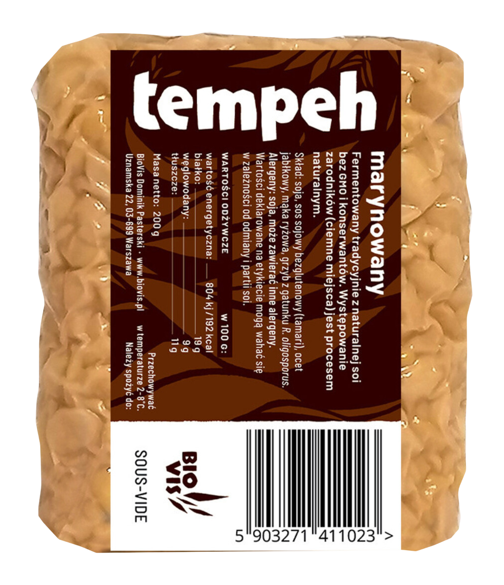 BioVis Tempeh marynowany 200 g