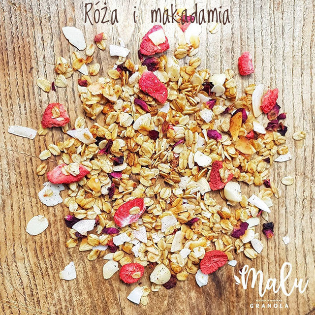 Malu Granola Róża i Makadamia 360 g