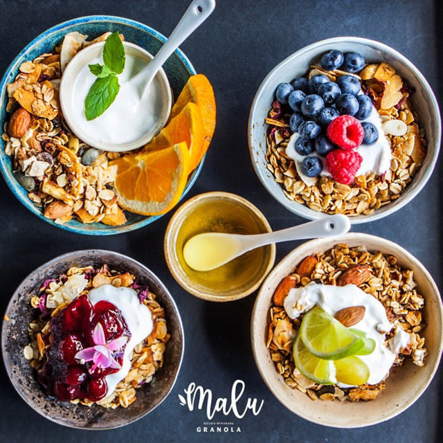 Malu Granola Róża i Makadamia 360 g